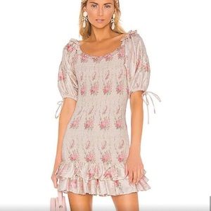 NWT Loveshackfancy Violet Dress